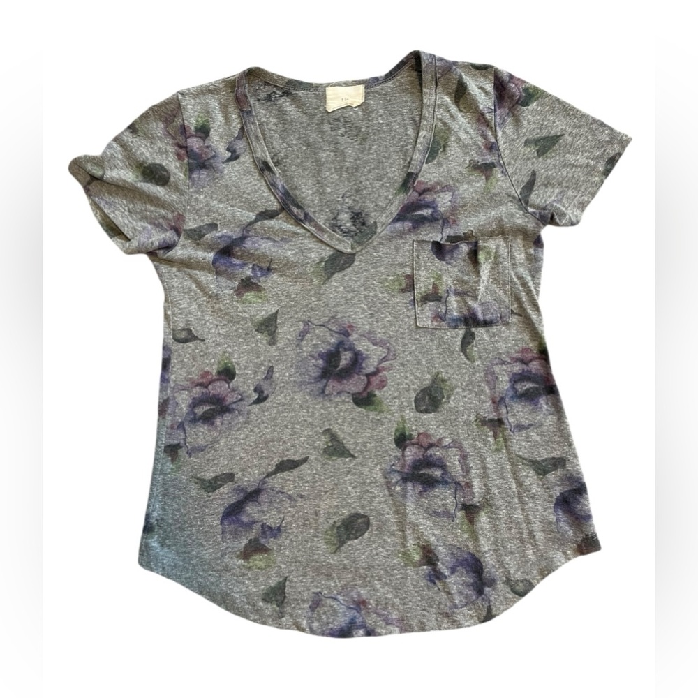 t. la grey floral tee